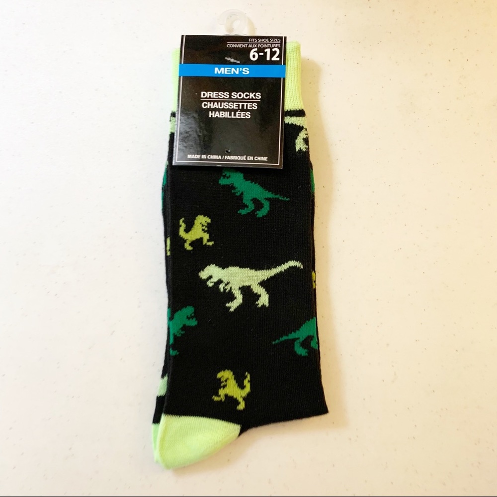 Papa-saurus Rex 🦖Dress Socks for Dad